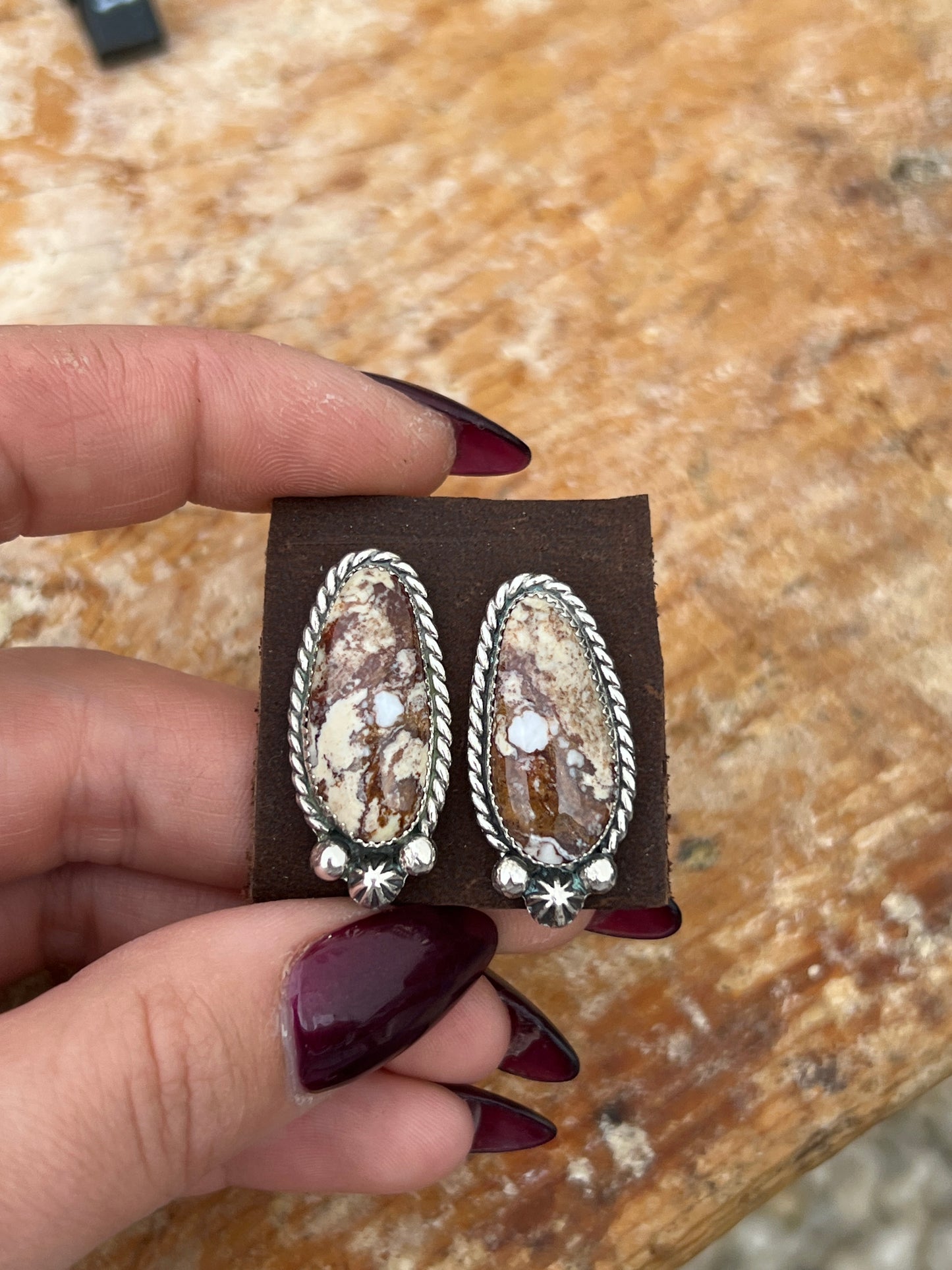 Wild horse earrings #21