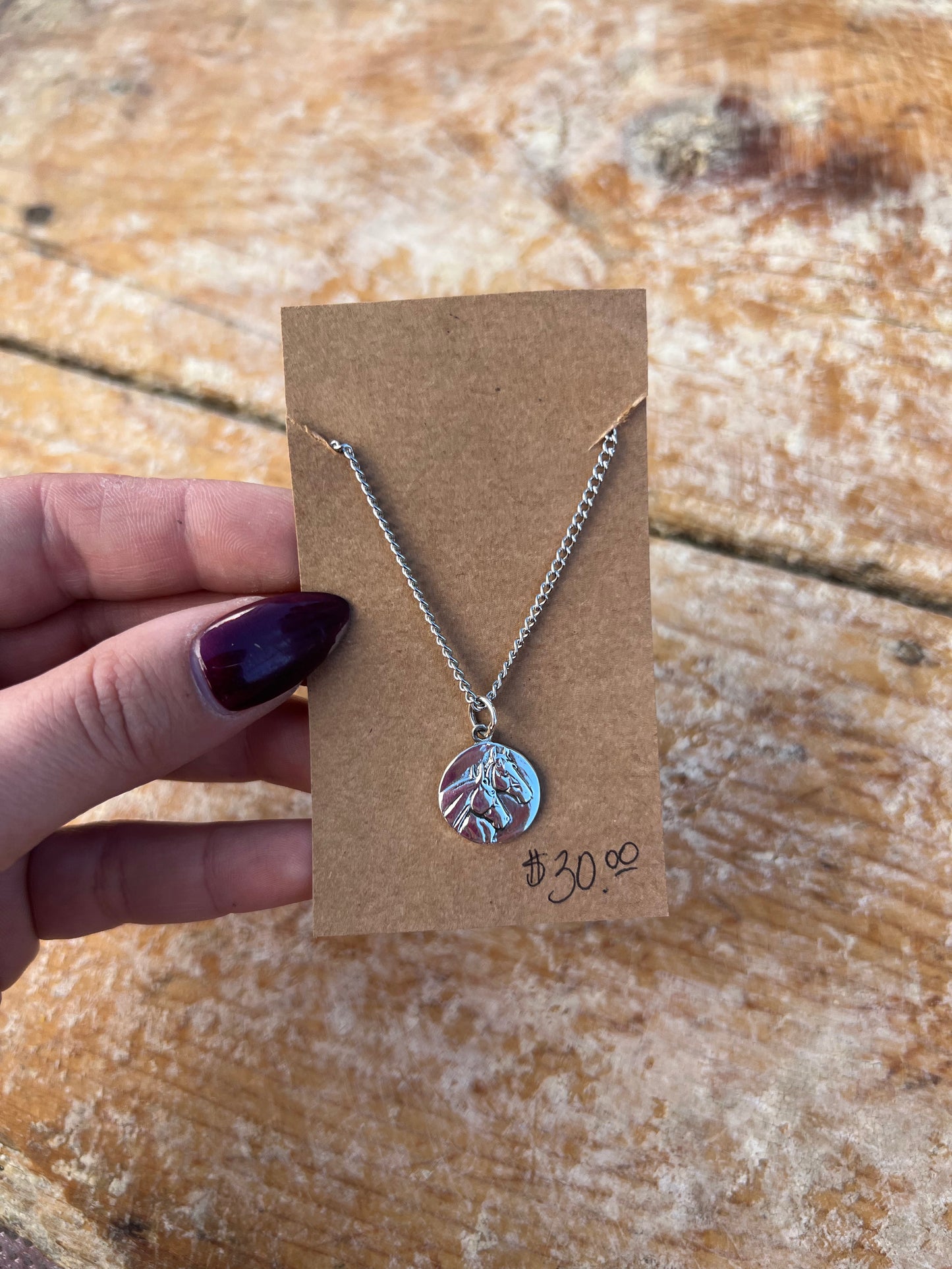 Horse pendant