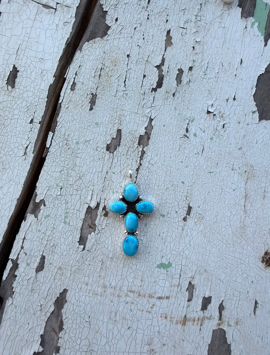 18” Blurbird cross necklace #19
