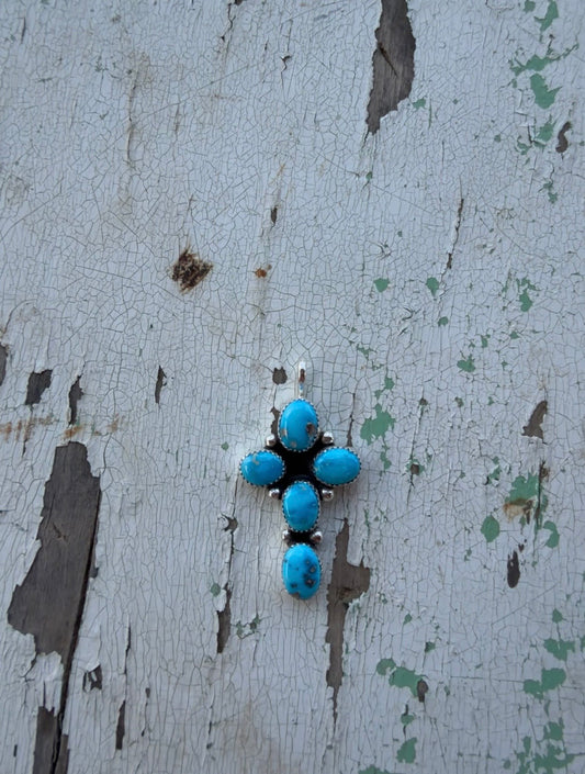 18” Blurbird cross necklace #20