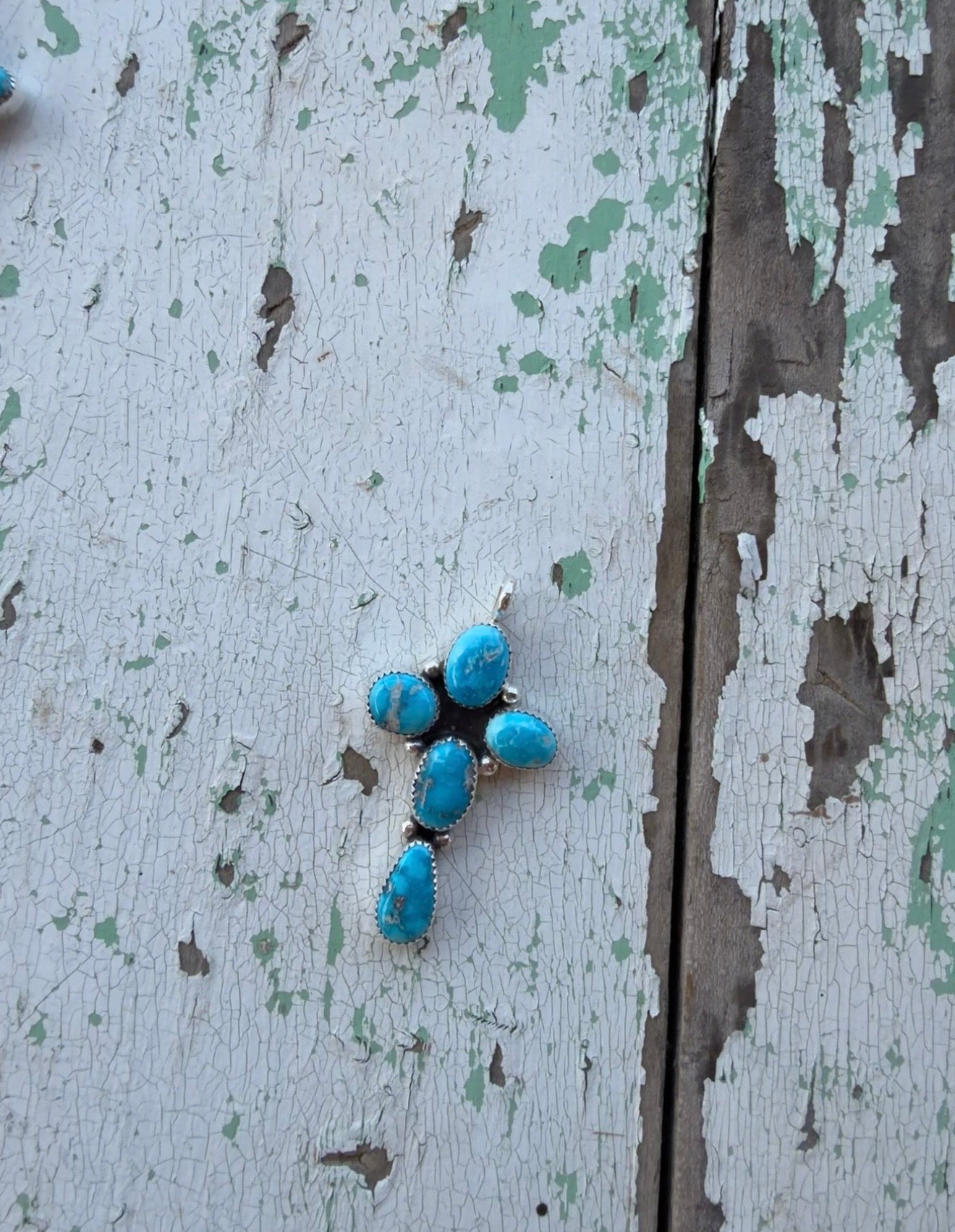18” Blurbird cross necklace #18