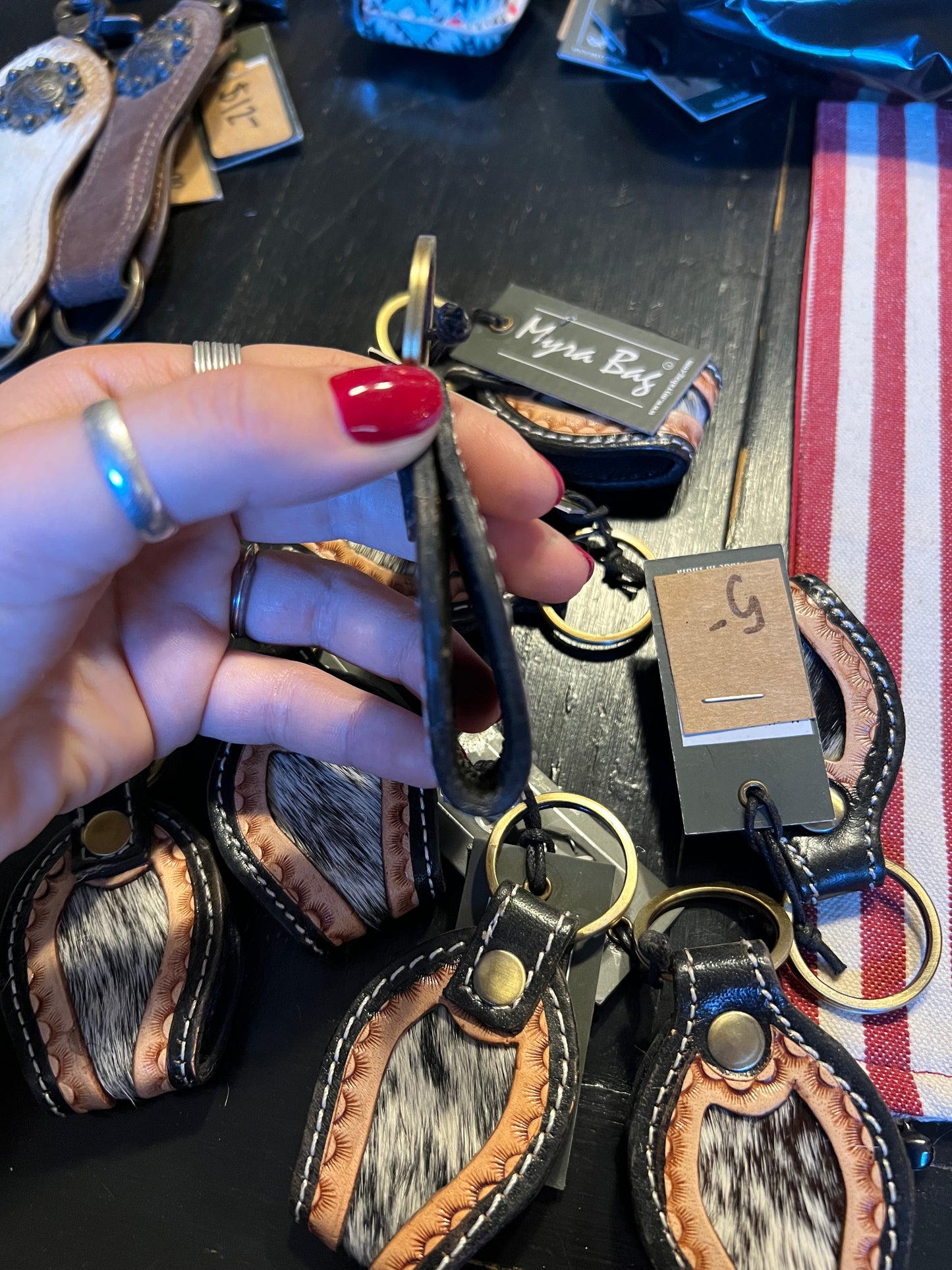 Myra keychain