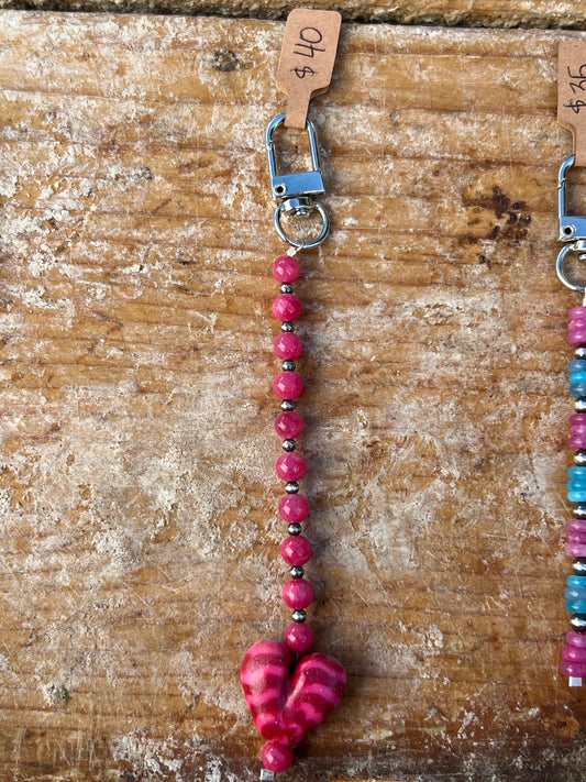 Quartz and ceramic charm