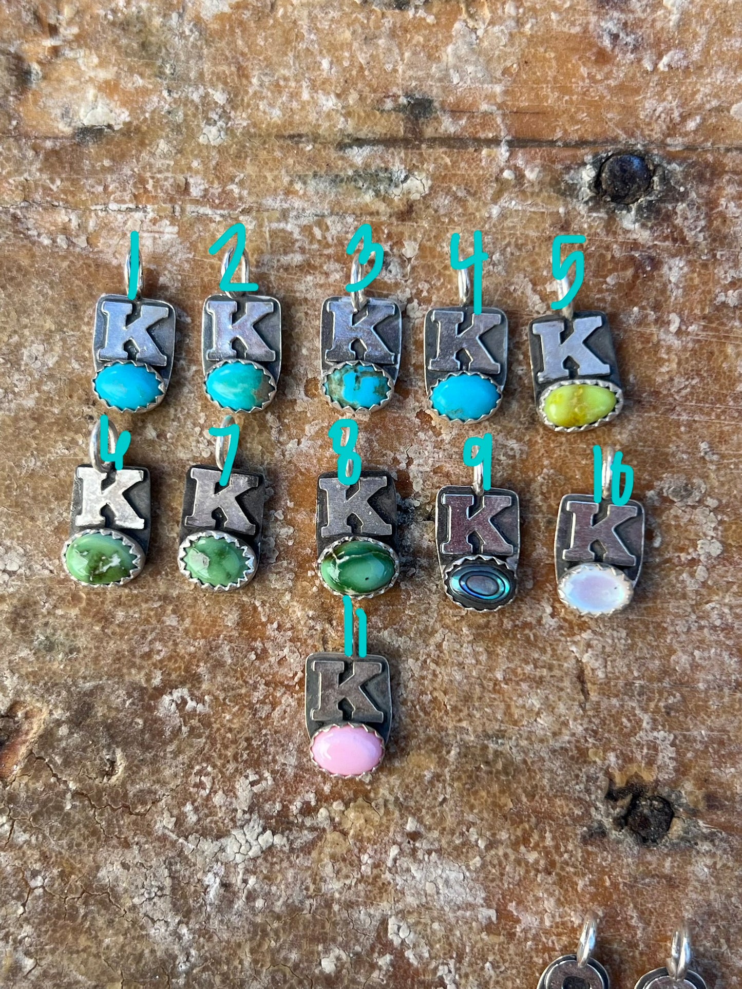 Cowgirl charms- K